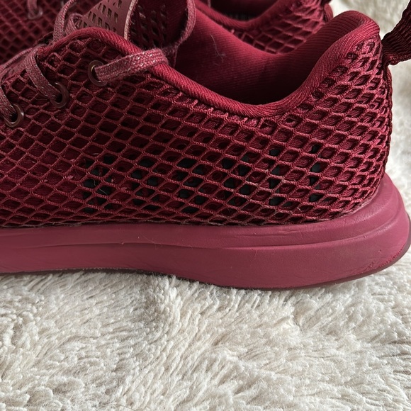 NoBull Crimson Red Mesh Runners men’s size 10 woman’s size 11.5 - Picture 5 of 8